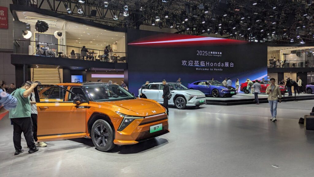 Stand Honda au salon auto de Shanghai en 2025 // Source : Raphaelle Baut pour Numerama