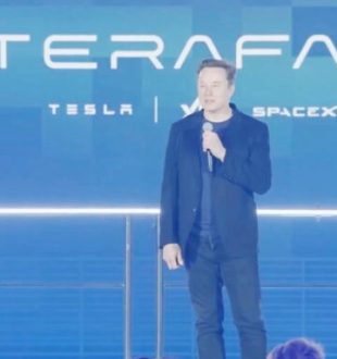 Elon Musk et le projet Terafab. // Source : SpaceX Elon Musk et le projet Terafab. // Source : SpaceX