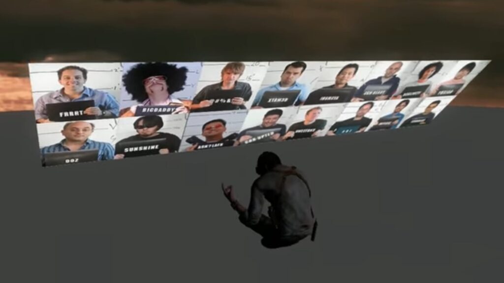 Le mugshot bien caché d'Uncharted: Drake's Fortune // Source : YouTube - Panzerdee Le mugshot bien caché d'Uncharted: Drake's Fortune // Source : YouTube - Panzerdee