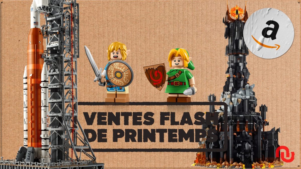 Lego Ventes Flash Printemps Amazon // Source : Montage Numerama Lego Ventes Flash Printemps Amazon // Source : Montage Numerama