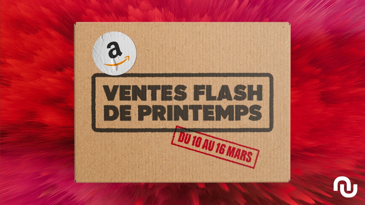 Ventes flash de printemps amazon // Source : Numerama