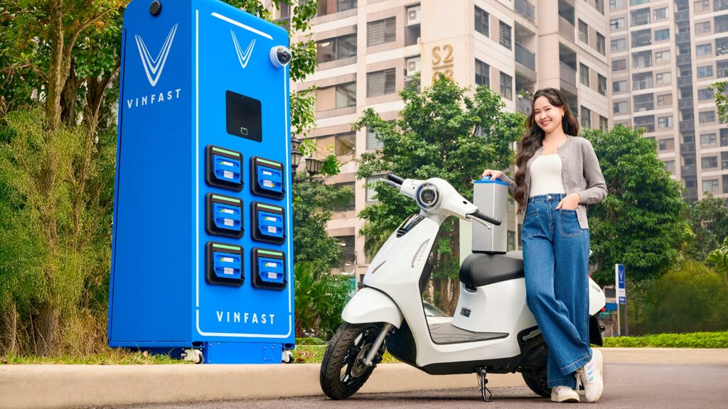 Scooter électrique Vinfast // Source : Vinfast 