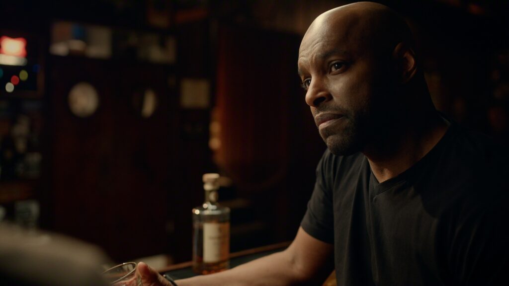 Virgin River S7. Colin Lawrence as John 'Preacher' Middleton in Episode #701 of Virgin River S7. Cr. Courtesy of Netflix © 2025 Virgin River S7. Colin Lawrence as John 'Preacher' Middleton in Episode #701 of Virgin River S7. Cr. Courtesy of Netflix © 2025