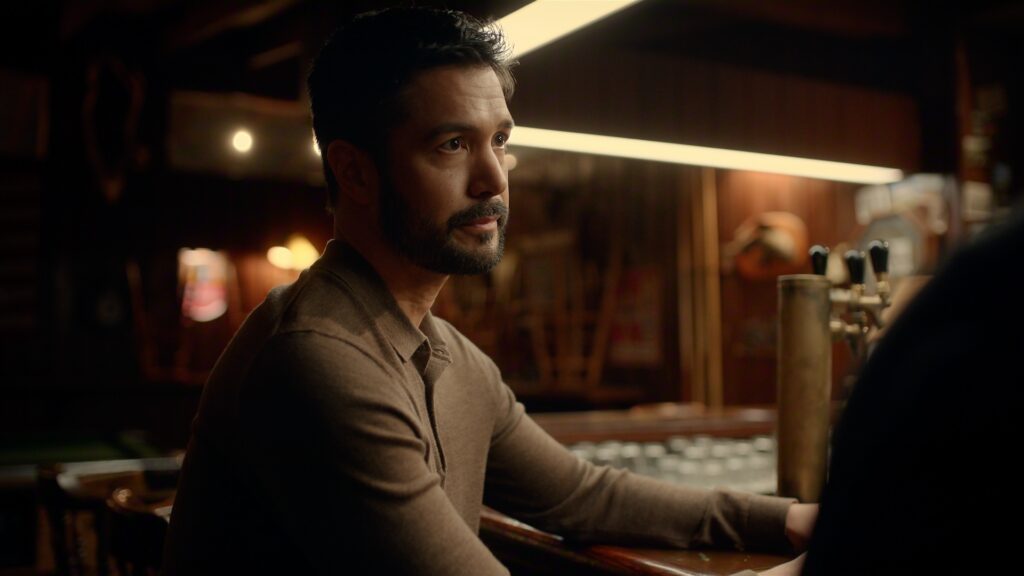 Virgin River S7. Marco Grazzini as Mike Valenzuela in Episode #701 of Virgin River S7. Cr. Courtesy of Netflix © 2025 Virgin River S7. Marco Grazzini as Mike Valenzuela in Episode #701 of Virgin River S7. Cr. Courtesy of Netflix © 2025