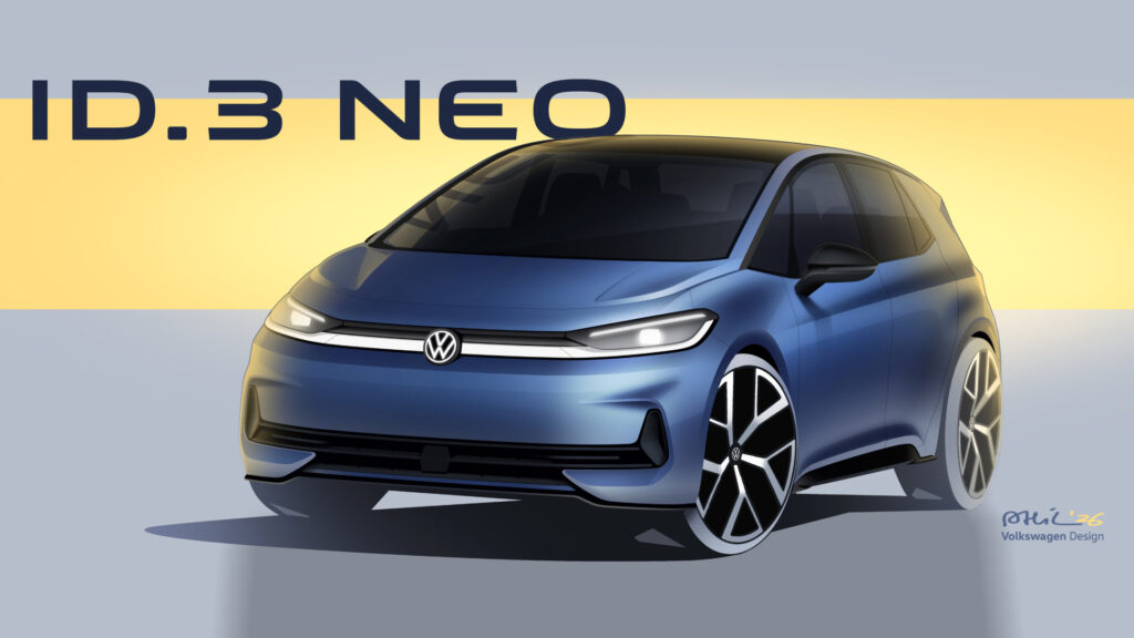 Volkswagen ID.3 Neo // Source : Volkswagen Volkswagen ID.3 Neo // Source : Volkswagen
