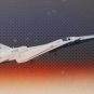 L'avion X-59 pendant son second vol. // Source : Nasa/Jim Ross ; montage Numerama