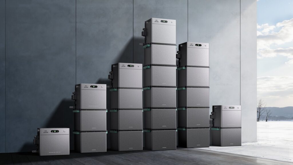 Vous pouvez empiler les batteries Zendure pour faire évoluer votre capacité de stockage Vous pouvez empiler les batteries Zendure pour faire évoluer votre capacité de stockage