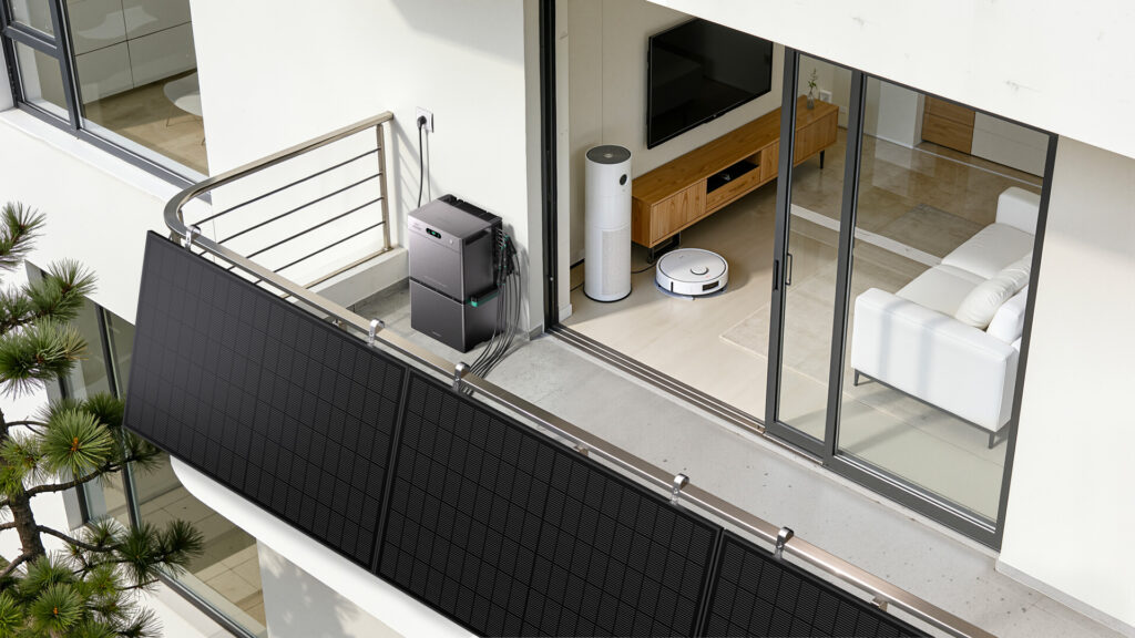 La SolarFlow 2400 Pro est parfaite pour les espaces urbains. La SolarFlow 2400 Pro est parfaite pour les espaces urbains.