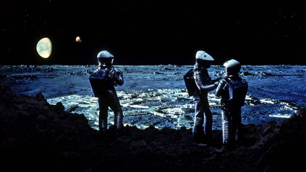La Lune dans 2001 L’Odyssée de l’espace // Source : Metro-Goldwyn-Mayer La Lune dans 2001 L’Odyssée de l’espace // Source : Metro-Goldwyn-Mayer