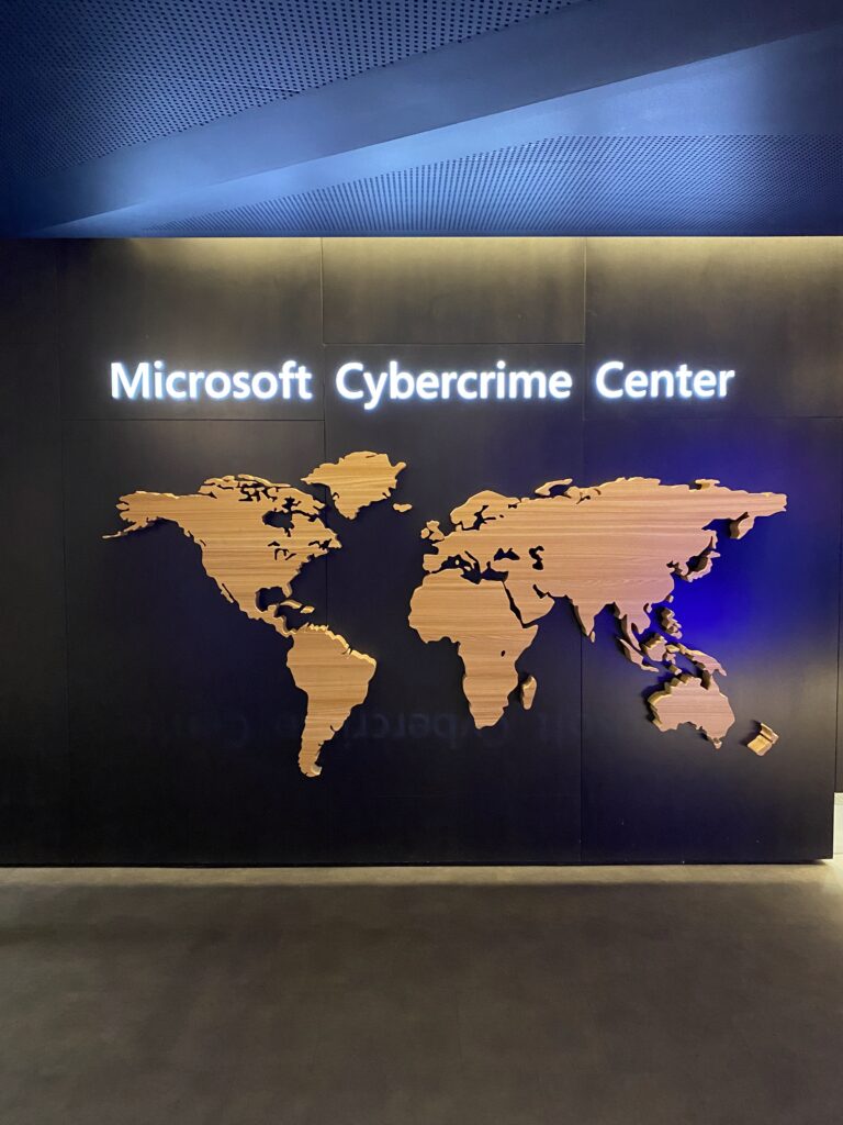 Locaux du Microsoft Cybercrime Center à Redmond // Source : Photo Numerama