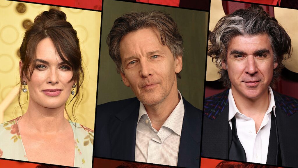 Lena Headey, Andrew McCarthy et James Lance rejoignent Mercredi // Source : Netflix (OHN SHEARER/GETTY IMAGES, JUSTIN BETTMAN/GETTY IMAGES, DAVID LIVINGSTON/GETTY IMAGES) Lena Headey, Andrew McCarthy et James Lance rejoignent Mercredi // Source : Netflix (OHN SHEARER/GETTY IMAGES, JUSTIN BETTMAN/GETTY IMAGES, DAVID LIVINGSTON/GETTY IMAGES)