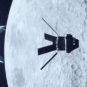 Vue d'artiste de la capsule Orion pendant la mission Artémis II. // Source : Capture d'écran YouTube Nasa Johnson Vue d'artiste de la capsule Orion pendant la mission Artémis II. // Source : Capture d'écran YouTube Nasa Johnson