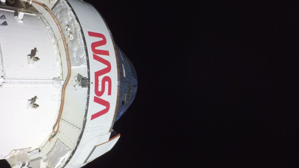 La mission Artémis II. // Source : Flickr/CC/Nasa Johnson (image recadrée)