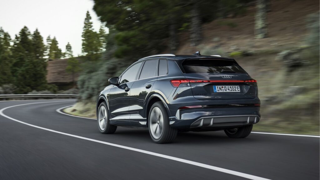 L'Audi Q4 e-tron (2026). // Source : Audi L'Audi Q4 e-tron (2026). // Source : Audi