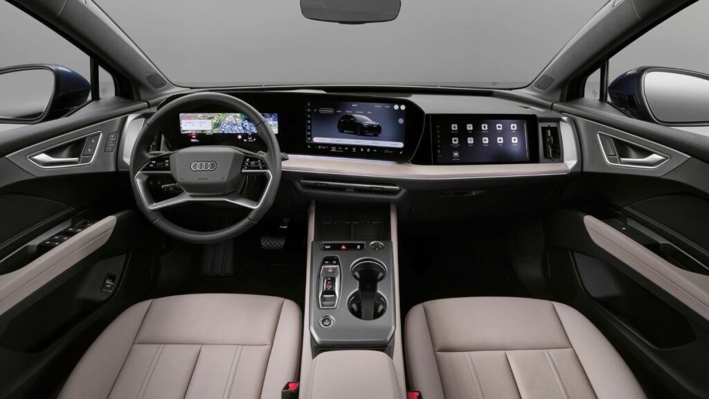 L'Audi Q4 e-tron (2026). // Source : Audi L'Audi Q4 e-tron (2026). // Source : Audi