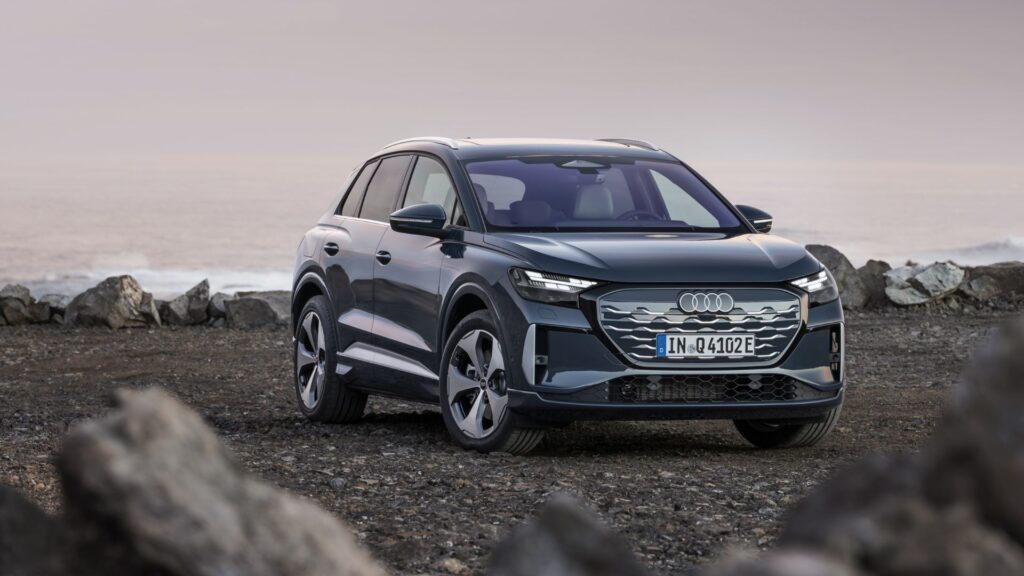 L'Audi Q4 e-tron (2026). // Source : Audi L'Audi Q4 e-tron (2026). // Source : Audi