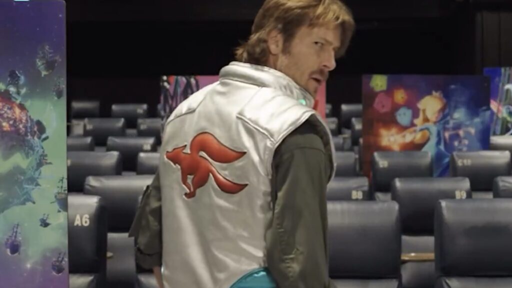 Glen Powell incarne Fox McCloud dans Super Mario Galaxy Le Film // Source : Nintendo Glen Powell incarne Fox McCloud dans Super Mario Galaxy Le Film // Source : Nintendo