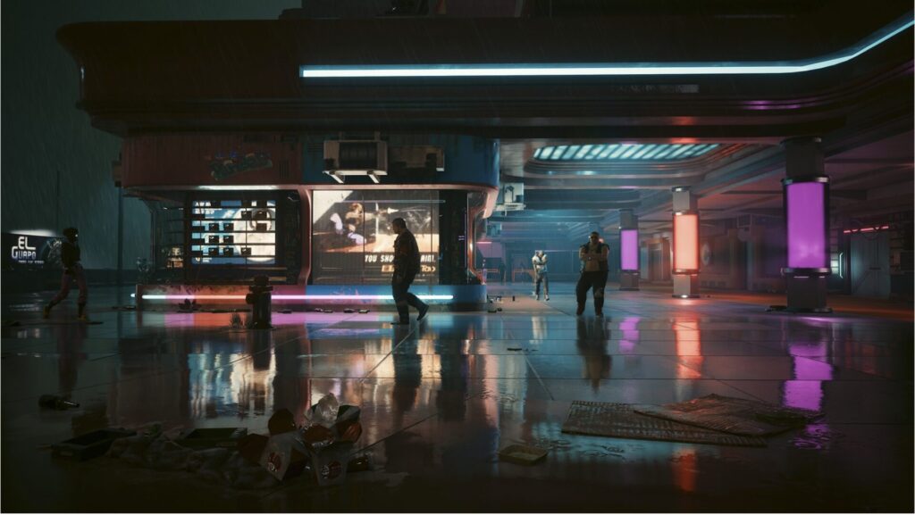 Cyberpunk 2077 sur PS5 Pro // Source : PlayStation Cyberpunk 2077 sur PS5 Pro // Source : PlayStation