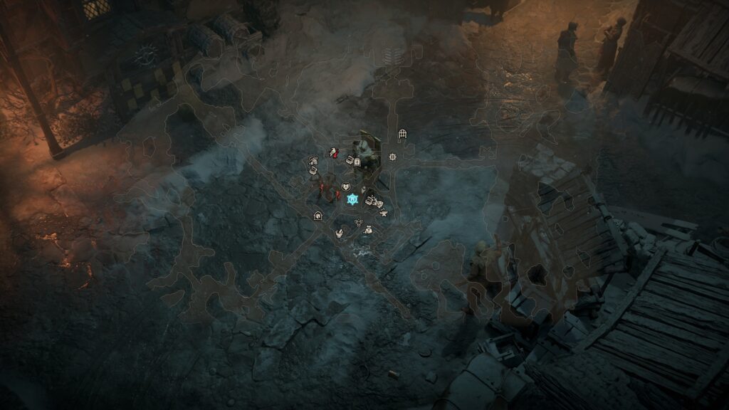 La carte superposée. // Source : Blizzard