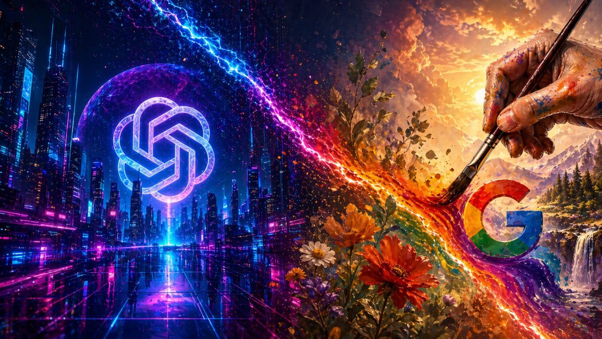 ChatGPT et Gemini. // Source : Image générée par ChatGPT Images 2.0. ChatGPT et Gemini. // Source : Image générée par ChatGPT Images 2.0.