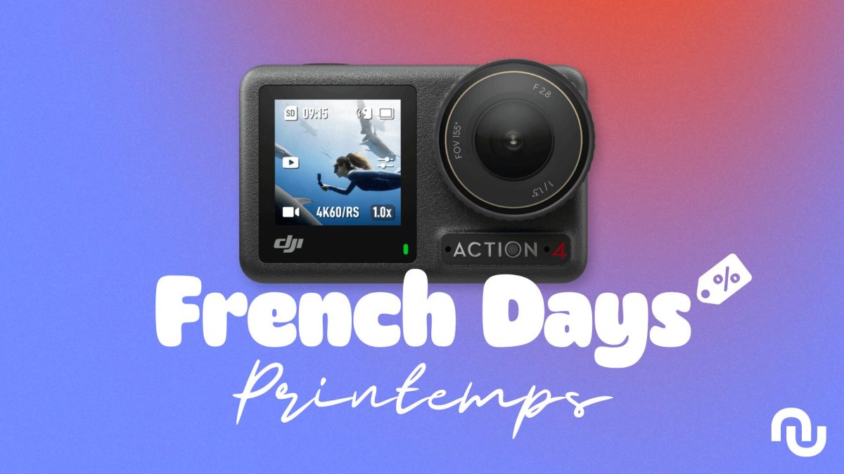 DJI Osmo Action 4 Essentiel // Source : Numerama DJI Osmo Action 4 Essentiel // Source : Numerama