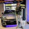 Cupra Raval avec Pedro Fondevilla (directeur France Seat & Cupra) // Source : Raphaelle Baut pour Numerama