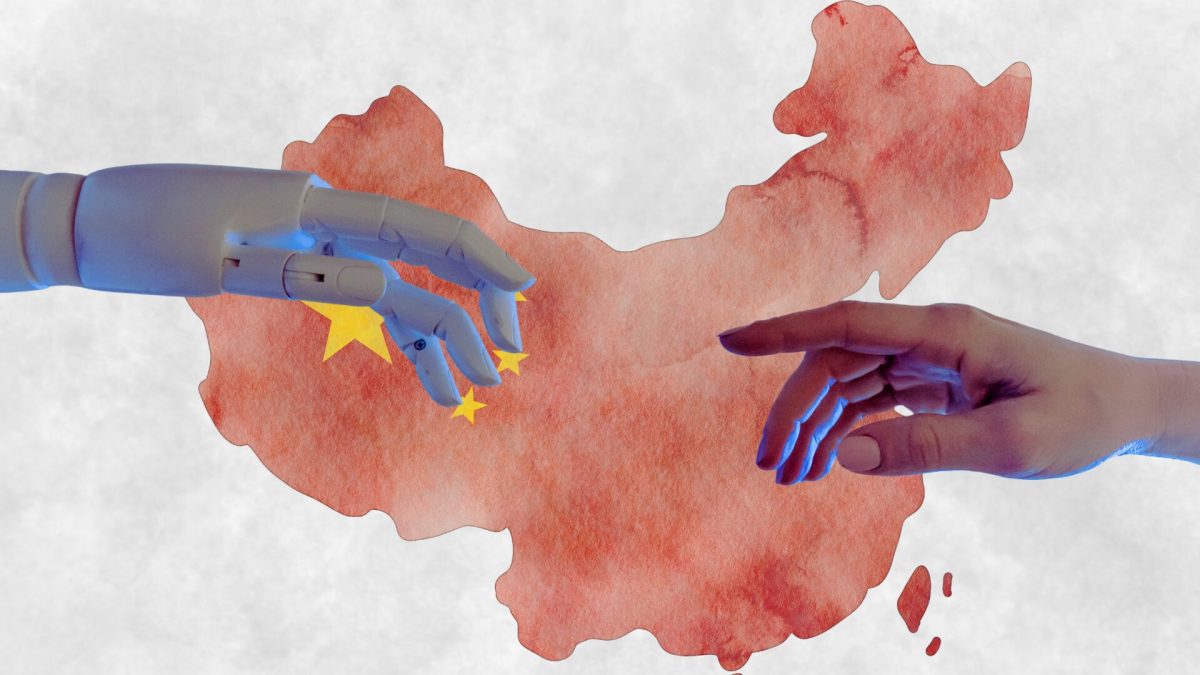 éducation homme-machine Chine // Source : montage Numerama éducation homme-machine Chine // Source : montage Numerama