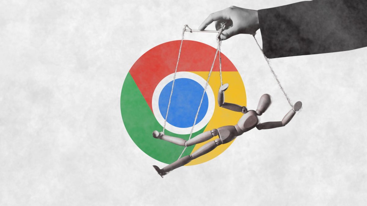 piège chrome // Source : montage Numerama piège chrome // Source : montage Numerama