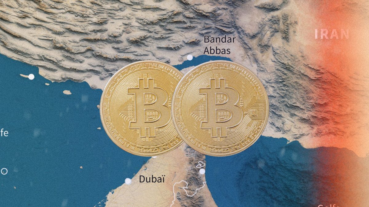 Bitcoin & Ormuz // Source : montage Numerama Bitcoin & Ormuz // Source : montage Numerama