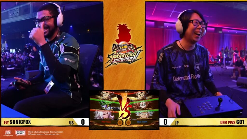 Dominique « SonicFox » McLean et Goichi « GO1 » Kishida // Source : YouTube/SonicFox Dominique « SonicFox » McLean et Goichi « GO1 » Kishida // Source : YouTube/SonicFox