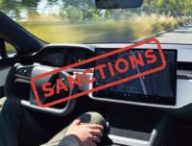 Sanction pour certains utilisateurs non autorisés du FSD Tesla // Source : Montage Numerama
