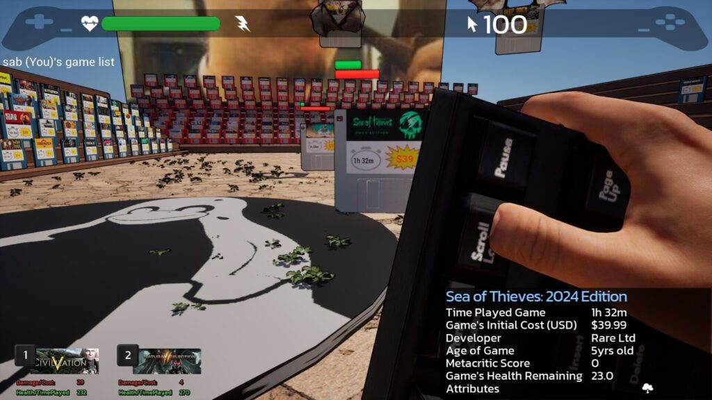 Game Quest The Backlog Battler // Source : Steam Game Quest The Backlog Battler // Source : Steam