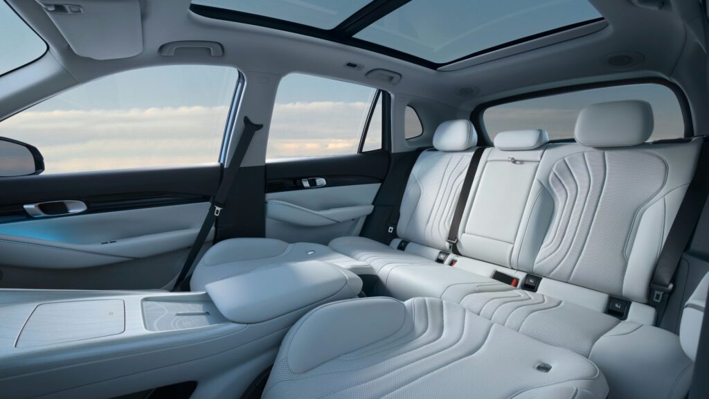 Le Geely E5. // Source : Geely Le Geely E5. // Source : Geely