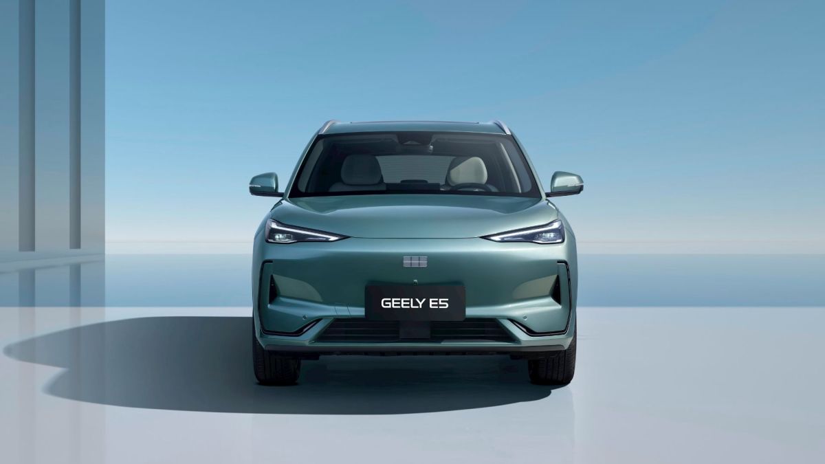 Le Geely E5. // Source : Geely Le Geely E5. // Source : Geely