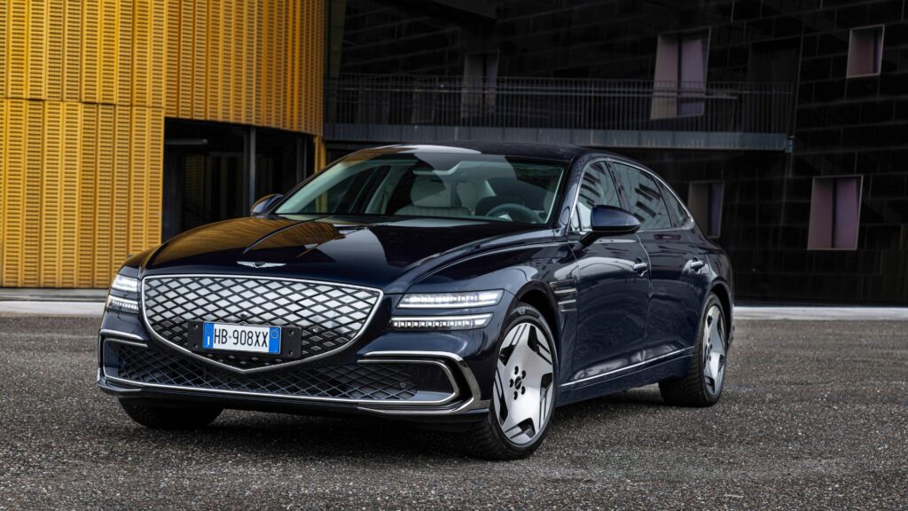 La Genesis G80. // Source : Genesis La Genesis G80. // Source : Genesis