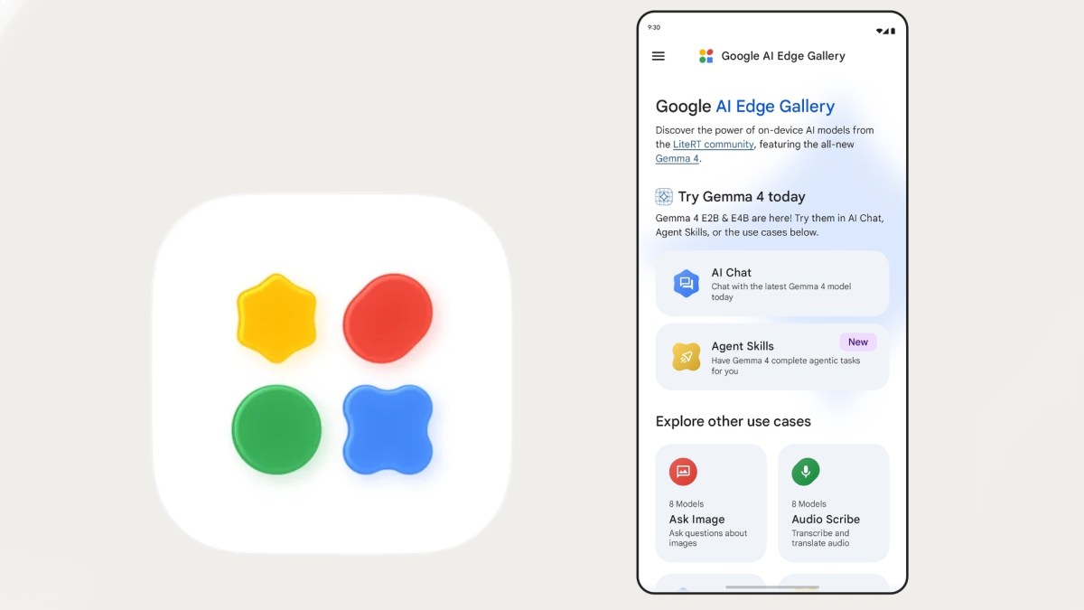 Google AI Edge Gallery. // Source : Numerama Google AI Edge Gallery. // Source : Numerama