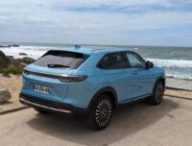 Honda e:NY1 // Source : Raphaelle Baut pour Numerama Honda e:NY1 // Source : Raphaelle Baut pour Numerama