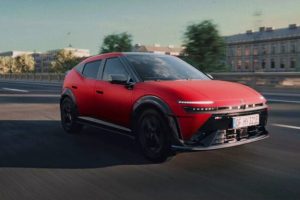 Le Hyundai Ioniq 3 // Source : Hyundai Le Hyundai Ioniq 3 // Source : Hyundai