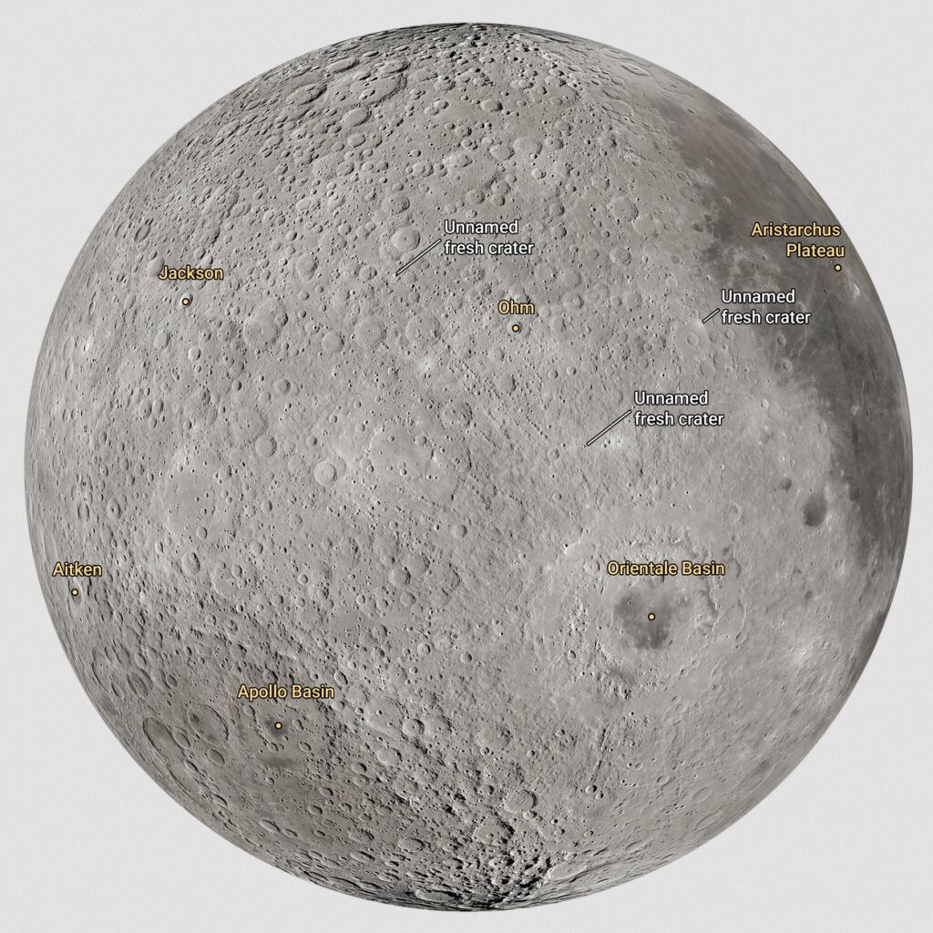 Lune cratère Carroll Lune cratère Carroll