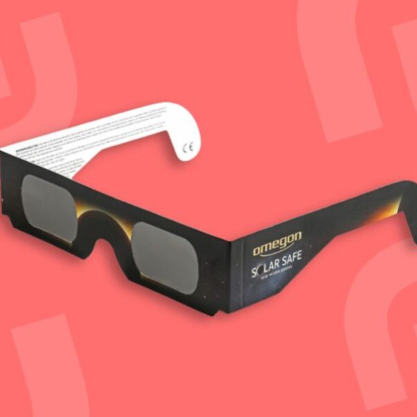 Lunettes Omegon pour éclipse solaire