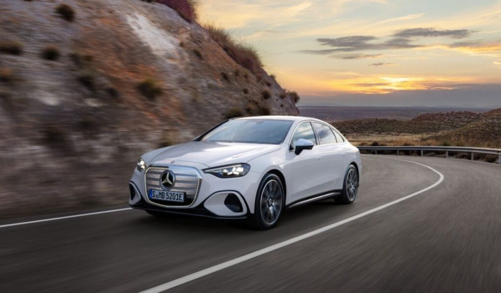 La Mercedes Classe C électrique (2026). // Source : Mercedes-Benz La Mercedes Classe C électrique (2026). // Source : Mercedes-Benz