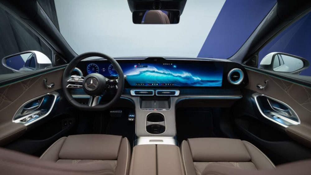 La Mercedes Classe C électrique (2026). // Source : Mercedes-Benz La Mercedes Classe C électrique (2026). // Source : Mercedes-Benz