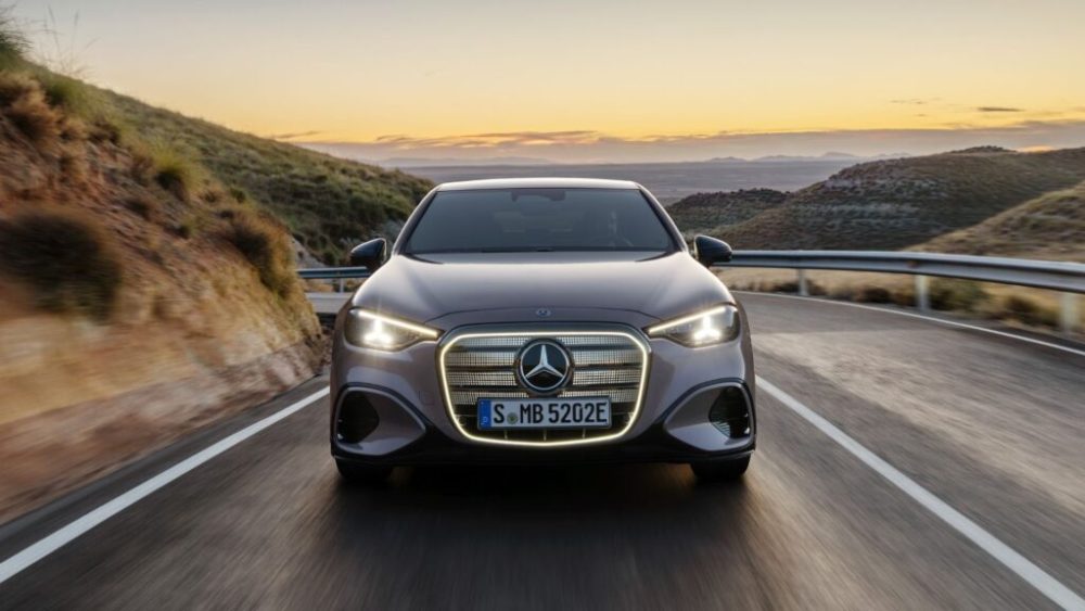 La Mercedes Classe C électrique (2026). // Source : Mercedes-Benz La Mercedes Classe C électrique (2026). // Source : Mercedes-Benz