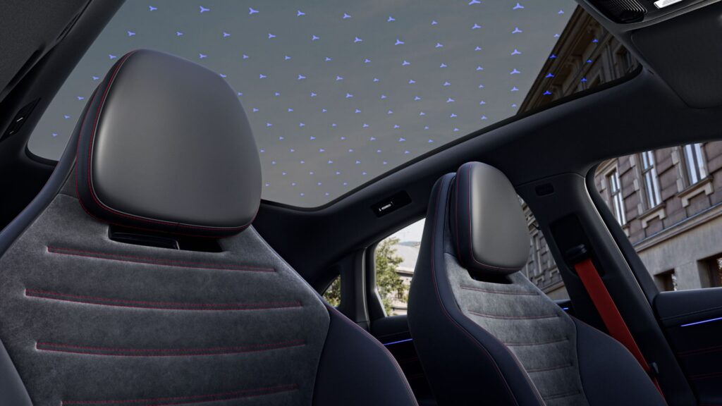 L'intérieur de la future Mercedes Classe C électrique. // Source : Mercedes-Benz L'intérieur de la future Mercedes Classe C électrique. // Source : Mercedes-Benz