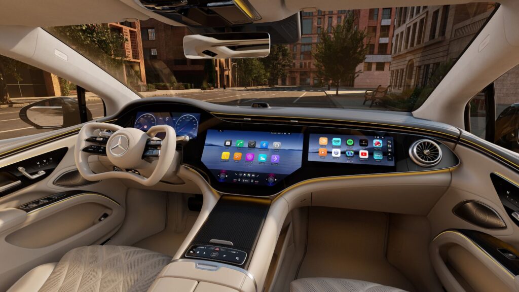 La nouvelle Mercedes EQS (2026). // Source : Mercedes-Benz La nouvelle Mercedes EQS (2026). // Source : Mercedes-Benz
