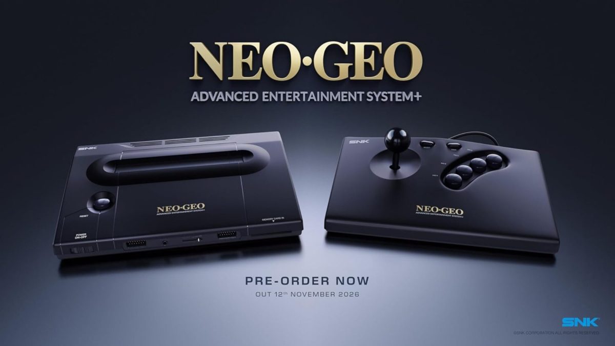 Neo Geo AES+ // Source : SNK / Plaion Neo Geo AES+ // Source : SNK / Plaion