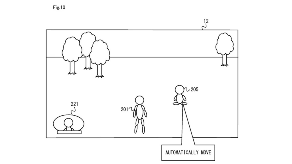 Un extrait du brevet déposé par Nintendo // Source : Nintendo/USPTO