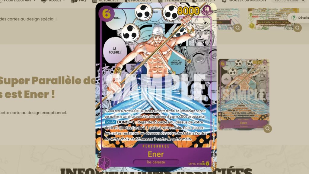 One Piece TCG // Source : Bandai One Piece TCG // Source : Bandai