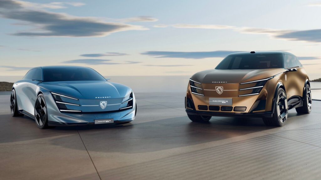 Peugeot Concept 6 et Concept 8.. // Source : Peugeot Peugeot Concept 6 et Concept 8.. // Source : Peugeot