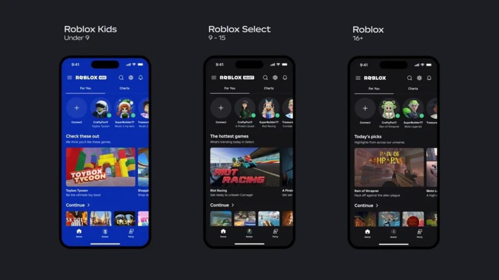 Les nouvelles formules d'abonnements de Roblox // Source : Roblox Corporation Les nouvelles formules d'abonnements de Roblox // Source : Roblox Corporation